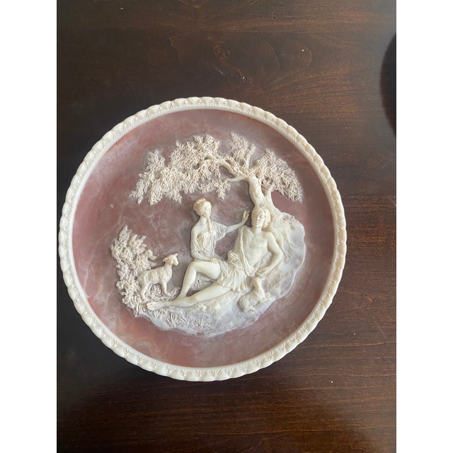 Romantic Poets Sculptures by Gayle Bright Appleby Set of 5 "To a Skylark", "The Kiss", "She Walks in Beauty", "A Thing of Beauty", For Sale - Image 4 of 7