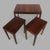 Afromosia Teak Nesting Tables by Richard Hornby for Fyne Ladye, 1960s, Set of 3 For Sale - Image 3 of 8