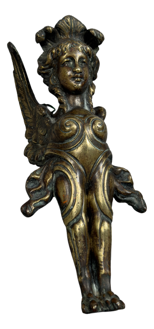 Antique Bronze Frieze Sculpture, 1900s