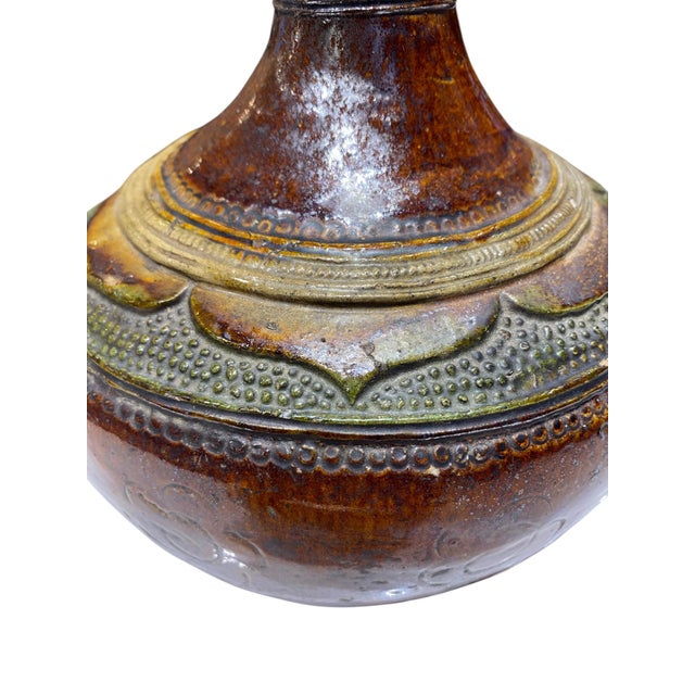 A beautiful antique Chinese vase with a stunning sancai (three-color) glaze. Matches other examples from the Liao Dynasty...