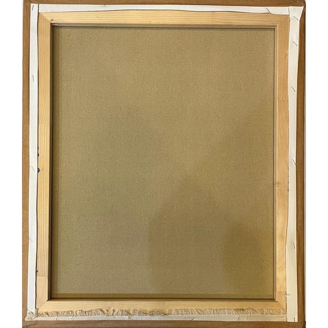 Jean Krille, Landscape 127, Oil on Canvas, 1988 For Sale - Image 10 of 11