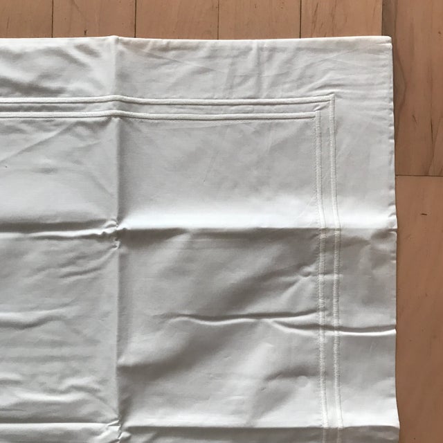 Textile Sferra Grande Hotel Ivory King Sham Pillow Case For Sale - Image 7 of 11
