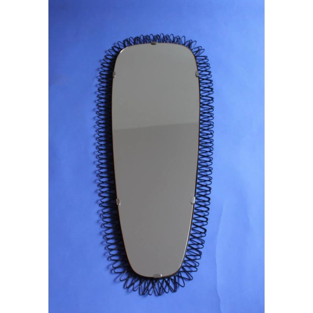 Mid-Century Mirror, Italy, 1950s For Sale - Image 10 of 10