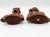 Mid 20th Century Vintage Hand-Carved Balinese Hardwood Busts Pair For Sale - Image 5 of 7