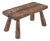 Rustic Wooden Bench or Table, 1950s For Sale