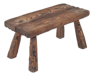 Rustic Wooden Bench or Table, 1950s