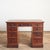 Vintage Victorian Pedestal Writers Desk, 1930s For Sale - Image 4 of 16
