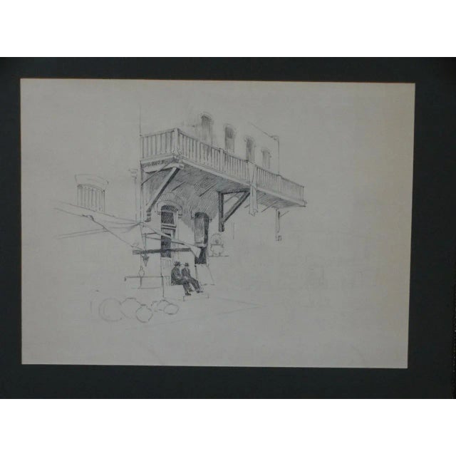 Bess Haddon Canright: Olvera Street, Los Angeles, Circa 1930 For Sale - Image 9 of 9