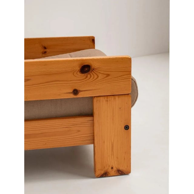 Set of Vintage Italian Pine Lounge Chairs, 1970s For Sale - Image 9 of 11