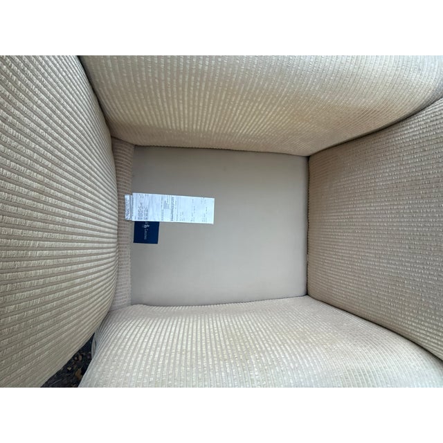 1980s Ralph Lauren by Henredon Down-Filled Lounge Chairs, Pair For Sale - Image 16 of 17