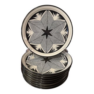 1960s Aspen Nights Salad Plates by Noritake - Set of 8 For Sale