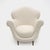 Mid-Century Modern Mid-Century Modern Italian Bouclè Curved Armchair, 1950s For Sale - Image 3 of 7