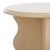 Spritely Home Lilith Wavy Accent Table in Natural For Sale - Image 4 of 8