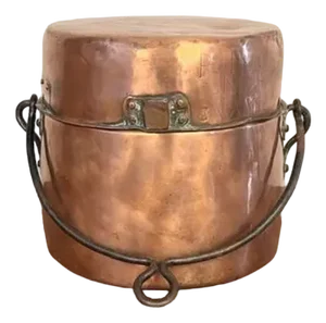 Antique George III Copper Cooking Pot, 1770