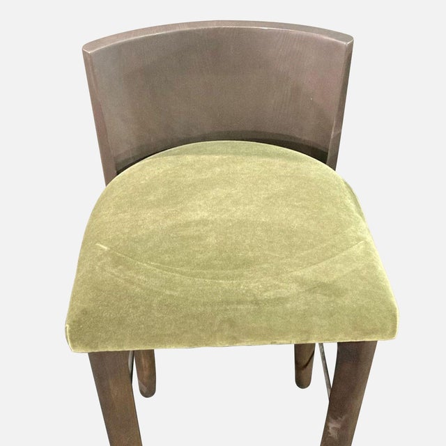 Wood Set of Three Maiden Home Delancey Bar & Counter Stools For Sale - Image 7 of 16