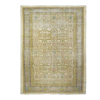 Antique Sultanabad Rug 7' x 9' For Sale