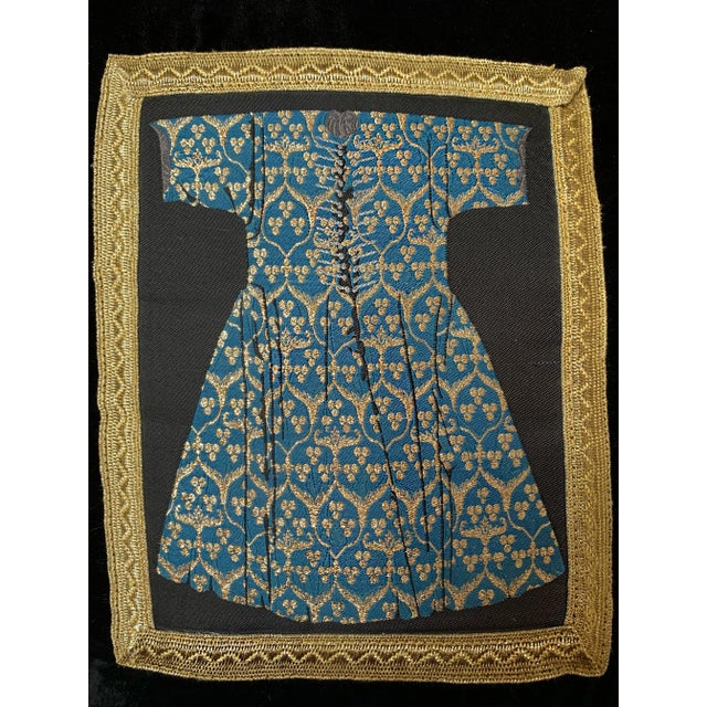 Late 20th Century Vintage Ottoman Turkish Kaftan Silk Velvet Pillow For Sale - Image 5 of 8