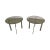 Milo Baughman Style Mid-Century Chrome Base Round Smoked Glass Side Tables - a Pair For Sale - Image 13 of 13