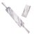 Contemporary Marble Rolling Pin with Aluminum Handle White For Sale - Image 3 of 4
