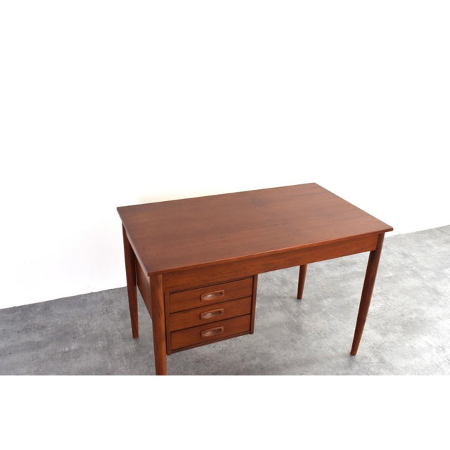 Mid-Century Modern Danish Teak Executive Desk, 1960s For Sale - Image 14 of 17