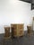 Bamboo and Rattan Counter and Stools Set, Set of 3 For Sale - Image 6 of 11