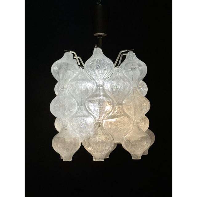 Set of Six Tulipan Chandeliers by J.T.Kalmar, Austria, 1960s I have official proof of authenticity such as vintage...