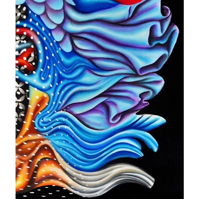 Early 21st Century Beni, Marengo, 2020, Oil on Canvas For Sale - Image 5 of 7