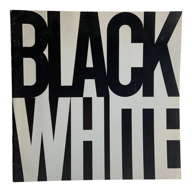 1969 Black White Exhibition of Paintings Book For Sale