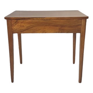 Rectangular Biedermeier Table in Walnut, 1820s For Sale
