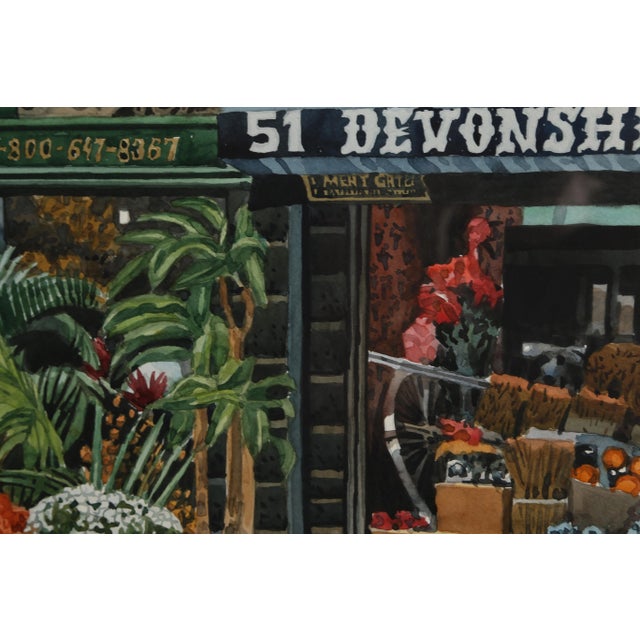 Figurative University Floral Design, Painting For Sale - Image 3 of 5