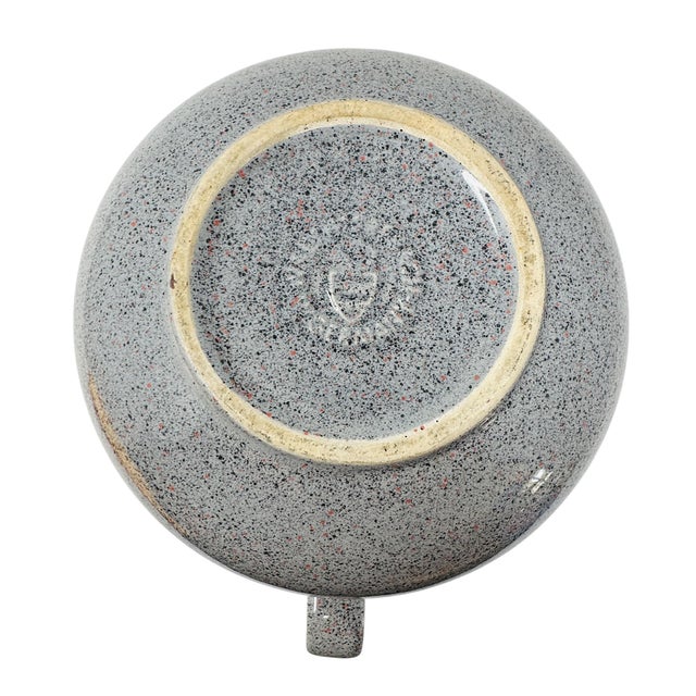 Mid-Century Modern Waechtersbach West Germany Granite Spatter Pitcher - 1970s For Sale - Image 12 of 13