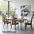 Henry P. Glass High Back Dining Chairs With Original Green Fabric For Sale - Image 11 of 15