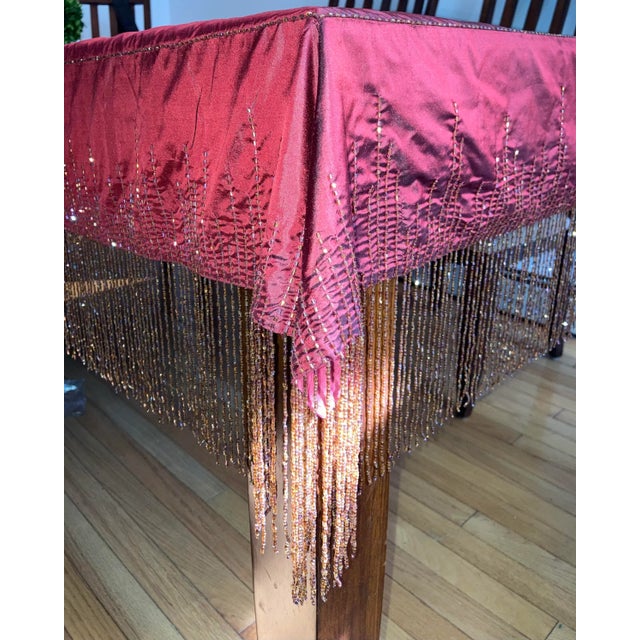 From Sethi &Sethi add a touch of glamour and elegance to your dining table with this beautiful hand beaded decorative...