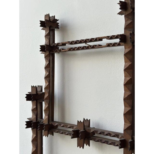 Antique Folk Art Puzzle Tiered Frame, Circa Early 20th Century For Sale - Image 10 of 18