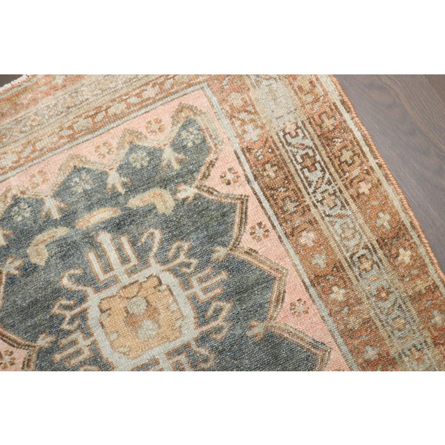 Gray Early 20th Century Malayer Throw Size Rug - 2'8" x 4'4" For Sale - Image 8 of 8