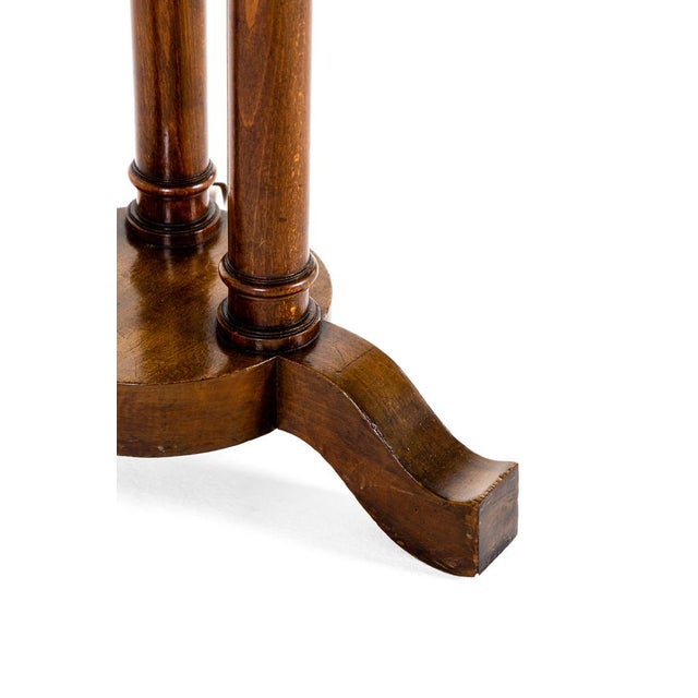 Antique French Gueridon Table with Marble Top, 1800s For Sale - Image 11 of 12