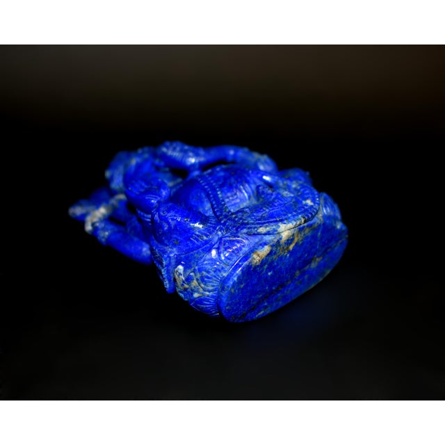 Natural Lapis Lazuli Finest Aaaaa Finely Carved For Sale - Image 17 of 17
