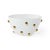 Celestial White Porcelain Bowl with Gold Beaded Accents, Large For Sale - Image 4 of 4