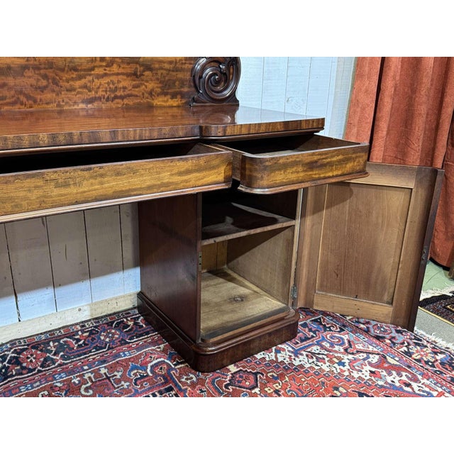 19th Century Victorian Mahogany Serving Cart For Sale - Image 9 of 18