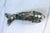 Vintage articulated fish bottle opener, handmade of abalone shell. No makers mark. Minor age wear.