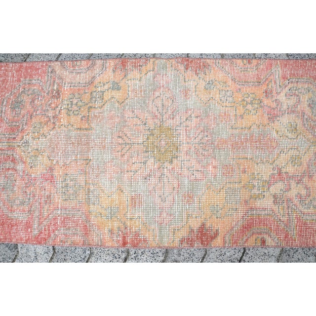 1960s Small Anatolian Handmade Area Rug For Sale - Image 4 of 11