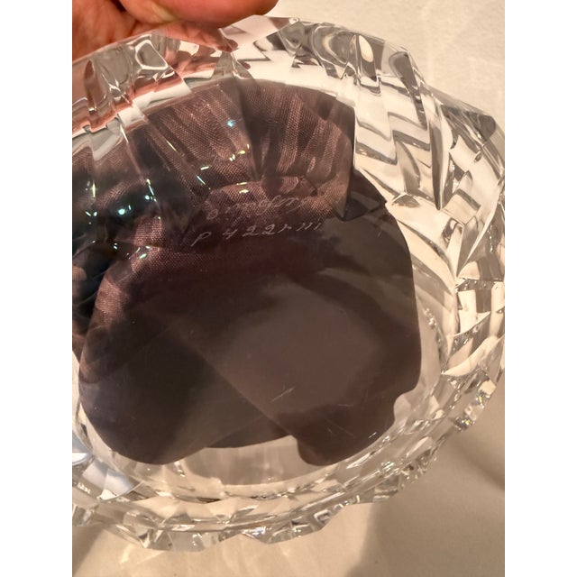 Orrefors Vintage Orrefors Bowl Signed 4221-111 For Sale - Image 4 of 4