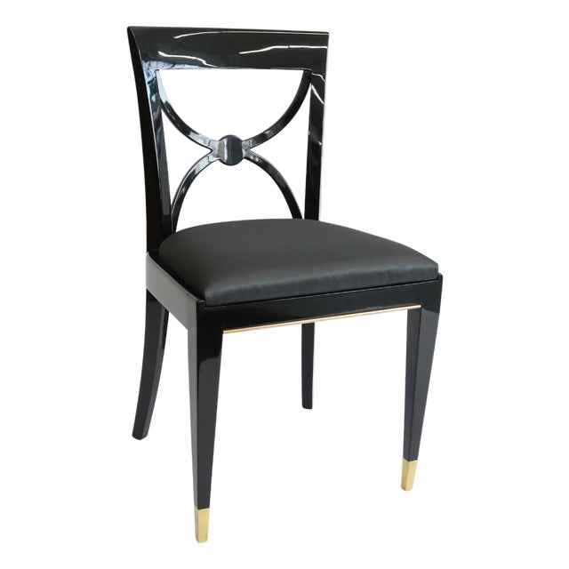 Set of Four 1930s Art Deco Dining Chairs, De Coene Freres, Belgium For Sale