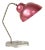 Mid-Century Red Table Lamp, 1960s For Sale