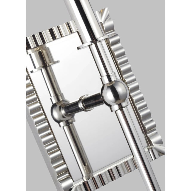 Alexa Hampton by Visual Comfort Studio Baxley Sconce, Silver For Sale - Image 4 of 5