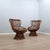 1950s Margherita Armchairs in Rattan and Cane by Franco Albini, 1950s, Set of 2 For Sale - Image 5 of 13