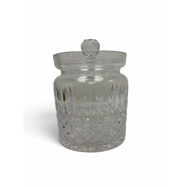 Bring timeless Irish craftsmanship to your kitchen, bar cart, or vanity with this exquisite vintage Waterford Crystal...