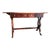 Traditional Mahogany Drop Leaf Console For Sale