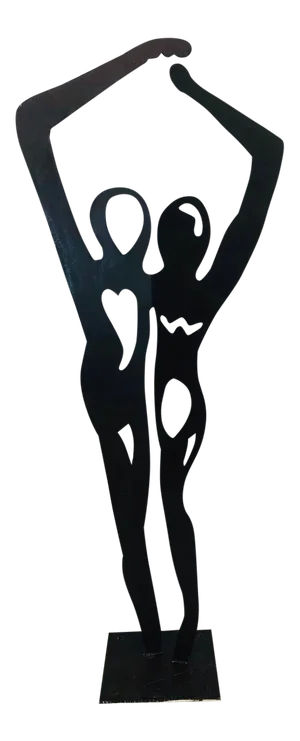1990s Contemporary Metal Sculpture by Toby Heller