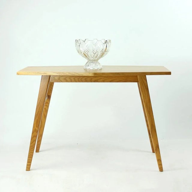 Mid-Century Modern Mid-Century Coffee Table in Oak from from Tatra, Former Czechoslovakia, 1960s For Sale - Image 3 of 11